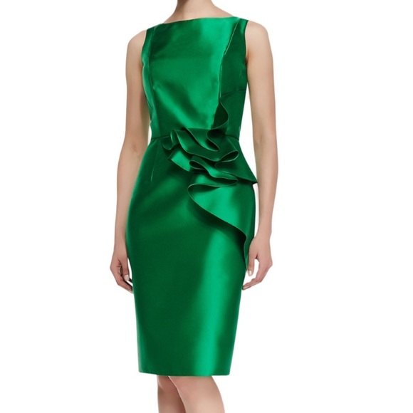 kelly green cocktail dresses
